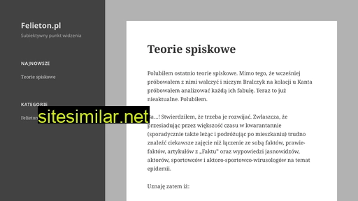 felieton.pl alternative sites
