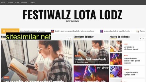 Festiwalzlotalodz similar sites