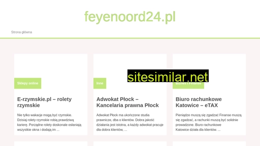 feyenoord24.pl alternative sites