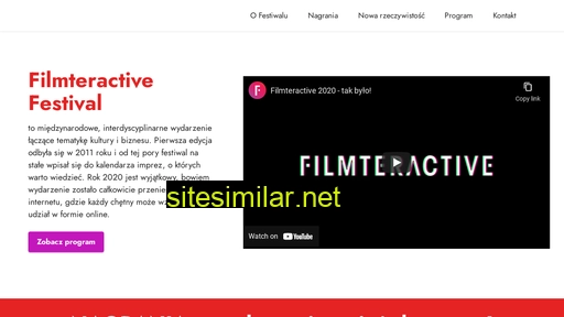Filmteractivefestival similar sites