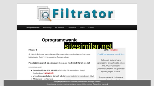 filtrator.pl alternative sites