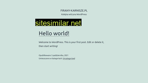 firany-karnisze.pl alternative sites