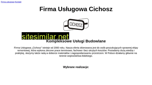 firmacichosz.pl alternative sites