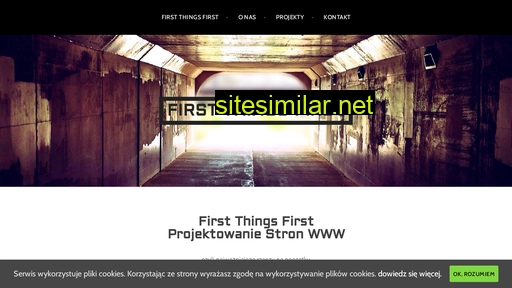 Firstthingsfirst similar sites