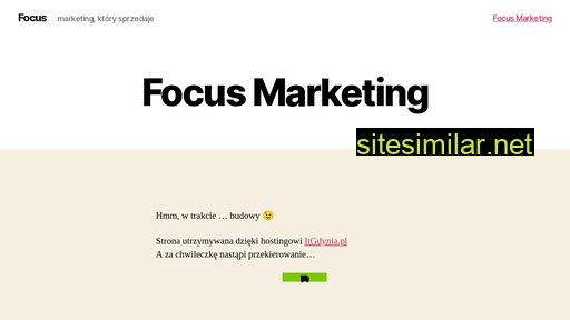 focusmarketing.pl alternative sites
