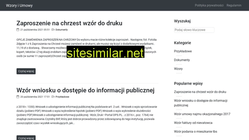 folderwzorow.pl alternative sites