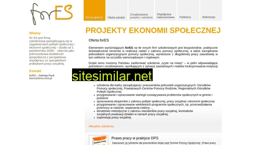 fores.com.pl alternative sites