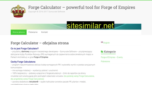 forgecalculator.pl alternative sites