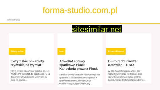 forma-studio.com.pl alternative sites