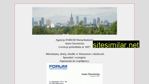 forum-nieruchomosci.waw.pl alternative sites