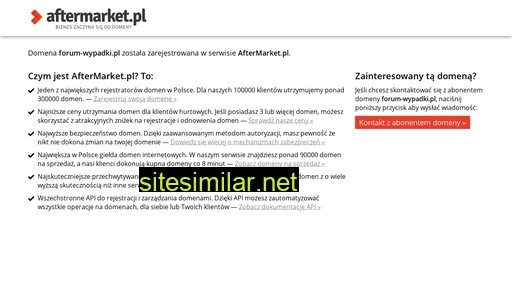 forum-wypadki.pl alternative sites