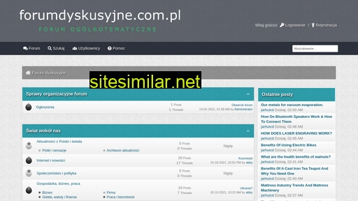 forumdyskusyjne.com.pl alternative sites