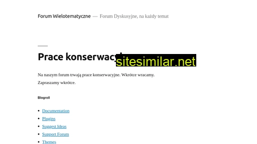 forumdyskusyjne.org.pl alternative sites