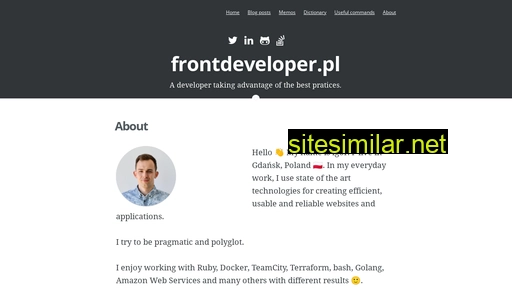 frontdeveloper.pl alternative sites