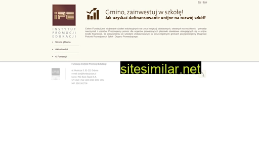 fundacja-ipe.pl alternative sites