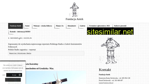 fundacjaantek.pl alternative sites