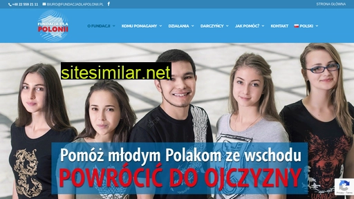fundacjadlapolonii.pl alternative sites