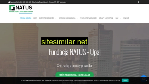 fundacjanatus.pl alternative sites