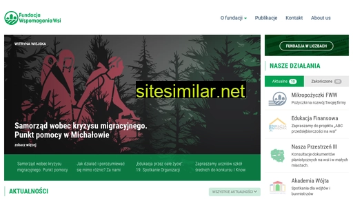 fundacjawspomaganiawsi.pl alternative sites
