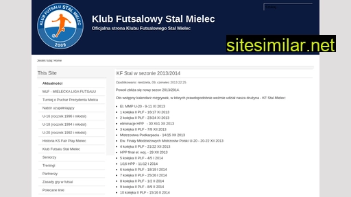 futsalstalmielec.pl alternative sites