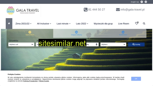galatravel.pl alternative sites