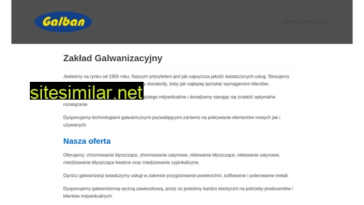 galban.pl alternative sites