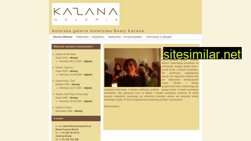 galeriakazana.pl alternative sites