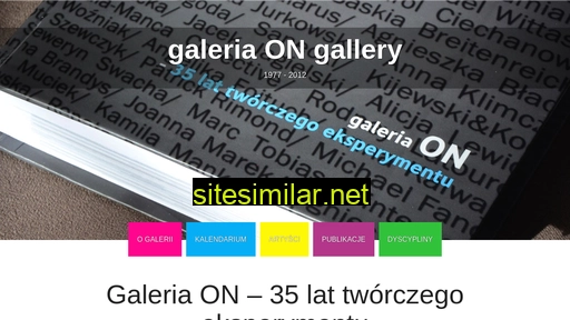 galeriaon.pl alternative sites