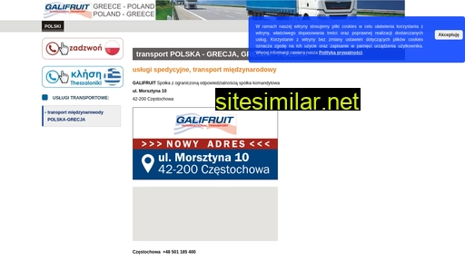 galifruit.pl alternative sites