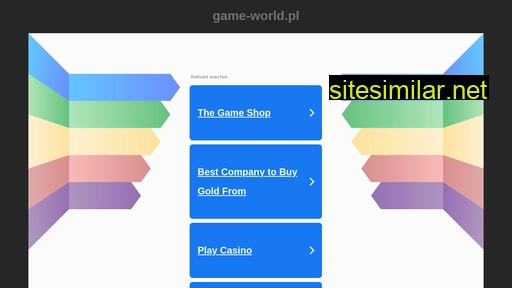 game-world.pl alternative sites