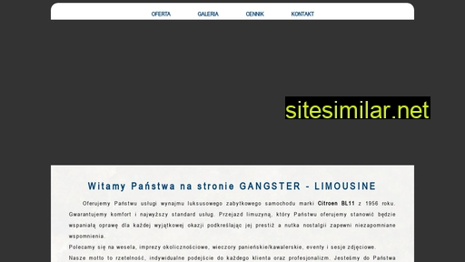 gangsterlimousine.pl alternative sites