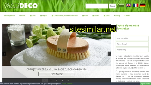 gardeco.com.pl alternative sites