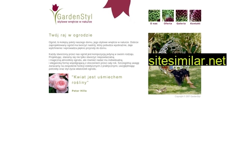 gardenstyl.pl alternative sites