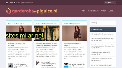 garderobawpigulce.pl alternative sites