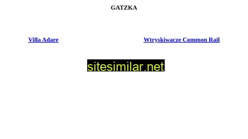 gatzka.pl alternative sites