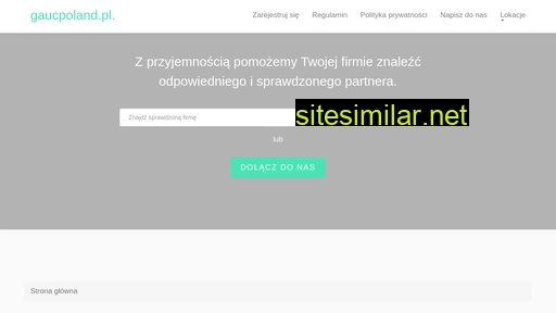gaucpoland.pl alternative sites