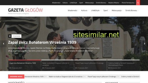 gazetaglogow.pl alternative sites