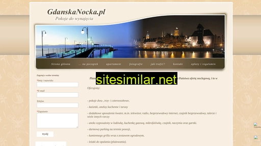 gdanskanocka.pl alternative sites