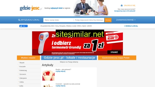 gdzie-jesc.pl alternative sites