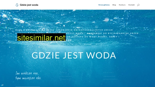 gdziejestwoda.pl alternative sites