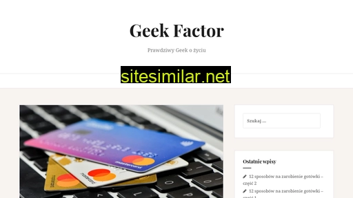 geek-factor.pl alternative sites