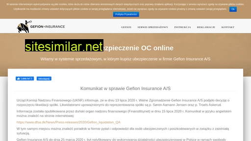 gefion-ubezpieczenia.pl alternative sites