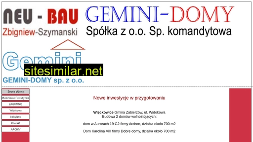 gemini-domy.pl alternative sites
