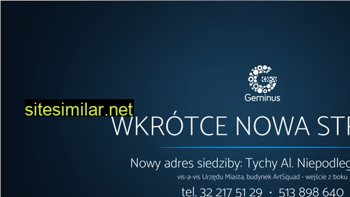 geminus.tychy.pl alternative sites
