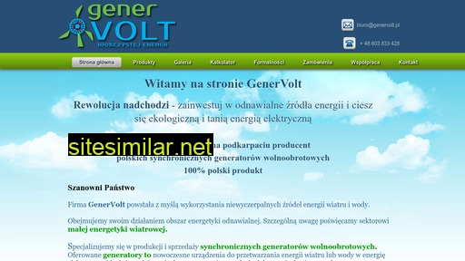 genervolt.pl alternative sites