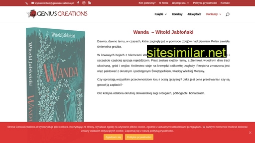 geniuscreations.pl alternative sites
