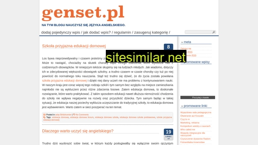 genset.pl alternative sites