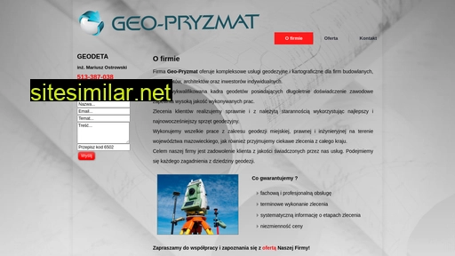 geo-pryzmat.pl alternative sites