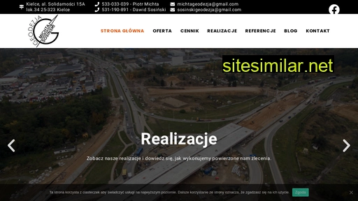 geodecikielce.pl alternative sites