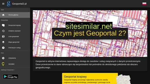 geoportal2.pl alternative sites
